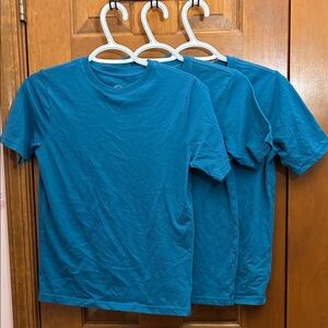Boy’s Teal Short Sleeve Tee (set of 3)